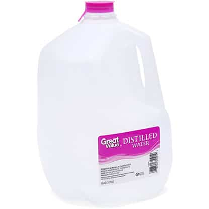A gallon of water.