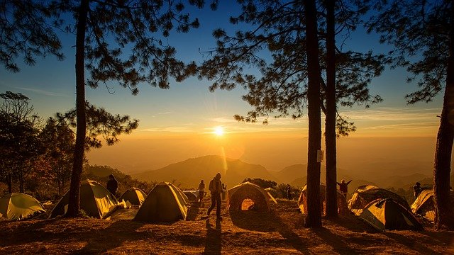 Large group camping tips