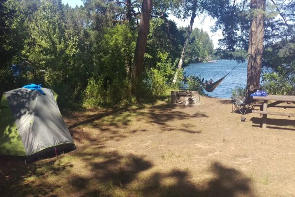 Fish Creek Pond Campground - Saranac Lake Camping in New York