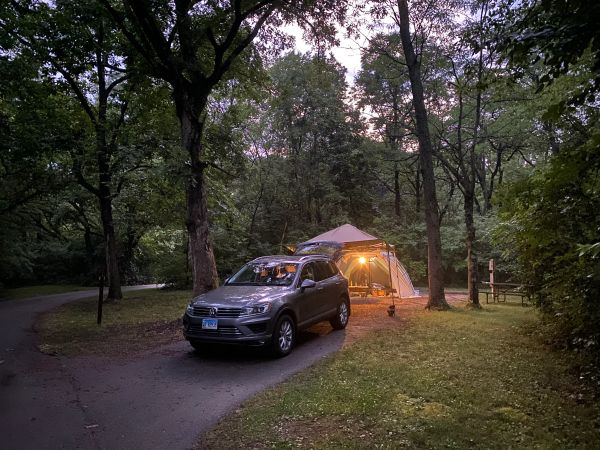 Kankakee River State Park Campground - Bourbonnais-Camping in Illinois