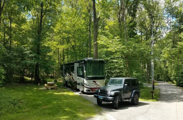 Mahlon Dickerson Reservation Campground - Lake Hopatcong Camping in New Jersey
