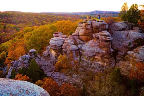 Shawnee National Forest - Garden of the Gods Wilderness-Camping in Illinois