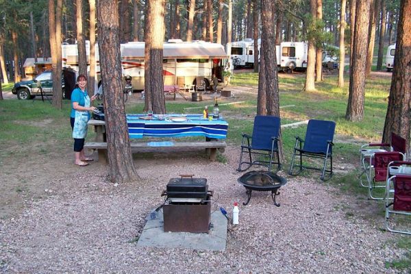Big Pine Campground - Custer Camping in South Dakota