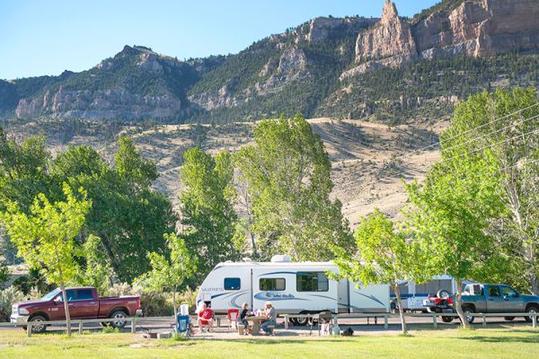Buffalo Bill State Park - North Fork Camping in Wyoming