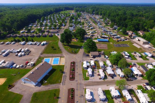 Indian Creek RV & Camping Resort - Geneva-on-the-Lake Camping in Ohio