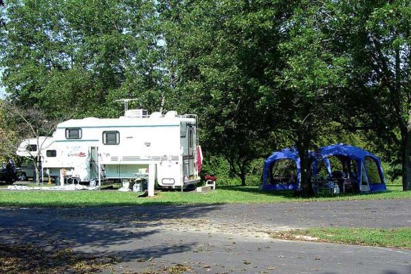 Paint Creek State Park Campground - Bainbridge Camping in Ohio
