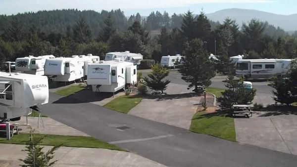 Premier RV Resort - Lincoln City Camping in Oregon