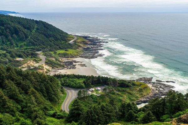 Siuslaw_National_Forest_Cape_Perpetua Camping in Oregon