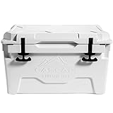 Cascade Mountain Tech Rotomolded Cooler - Heavy Duty for Camping, Fishing, Tailgating, Barbeques, and Outdoor Activities