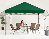 MASTERCANOPY 10x10 Pop-up Gazebo Canopy Tent with Double Awnings Green