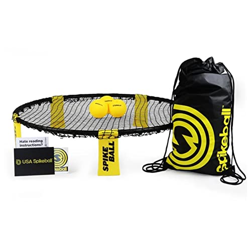 Spikeball 3 ball set makes a great camping game.