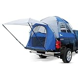 Napier Sportz Truck Tent | Pickup Truck Bed Camping Tent | Full Rainfly for Water Protection | Sturdy and Spacious 2-Person Truck Tent | Easy 15-Minute Setup | Blue/Gray | 57066