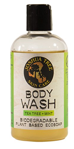 Joshua Tree 8 oz. Body Wash, Shampoo - Biodegradable Plant Based Eco Soap with Organic Ingredients