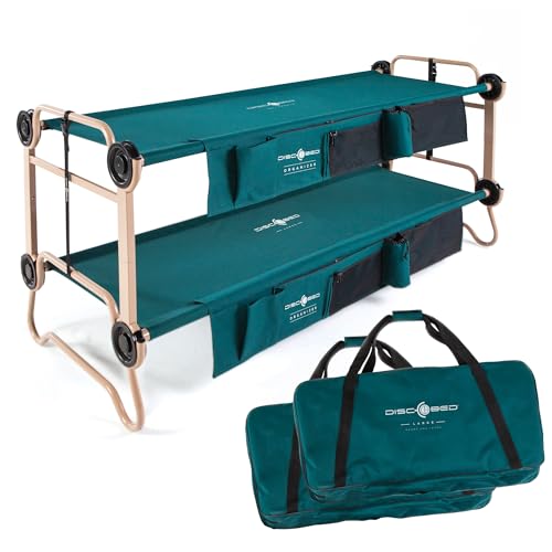 Disc-O-Bed Bunk Bed Cots for camping