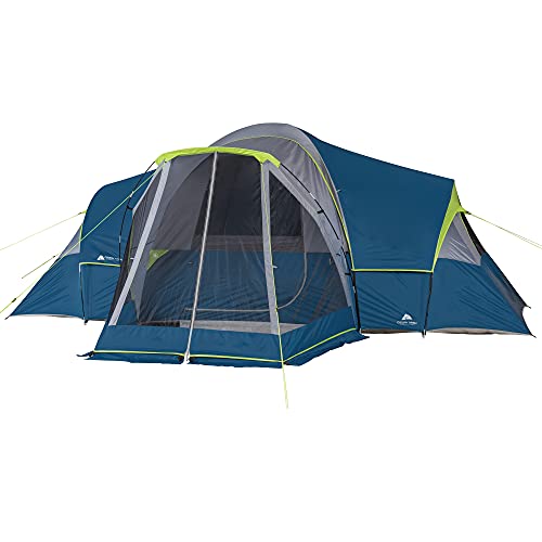 Ozark Trail 10-Person 3-Room Dome Tent