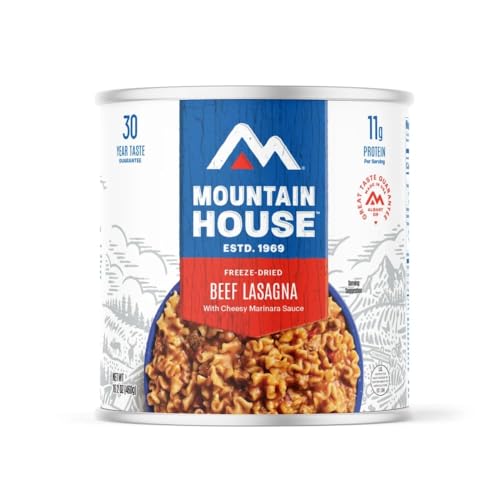 Mountain House Lasagna with Meat Sauce, Freeze Dried Backpacking & Camping Food