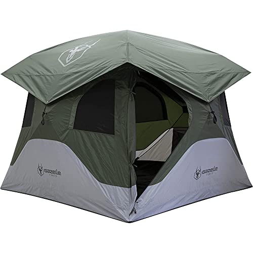 Gazelle T4 GT400GR Pop-Up Portable Camping Hub Tent