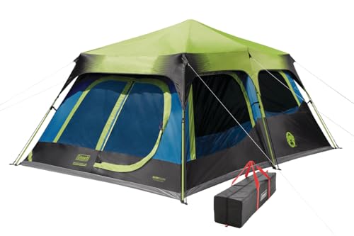 Coleman 10-Person Dark Room Instant Cabin Camping Tent