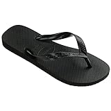 Havaianas Men's Top Flip Flop Sandal, Black, 9-10