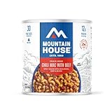 Mountain House Chili Mac with Beef | Freeze Dried Survival & Emergency Food | #10 Can