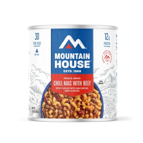 Mountain House Chili Mac with Beef, Freeze Dried Backpacking & Camping Food