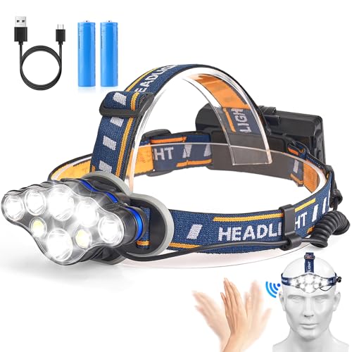 LED headlamp part of solo camping gear