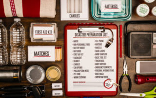 Camping First Aid Kit and Survival Gear