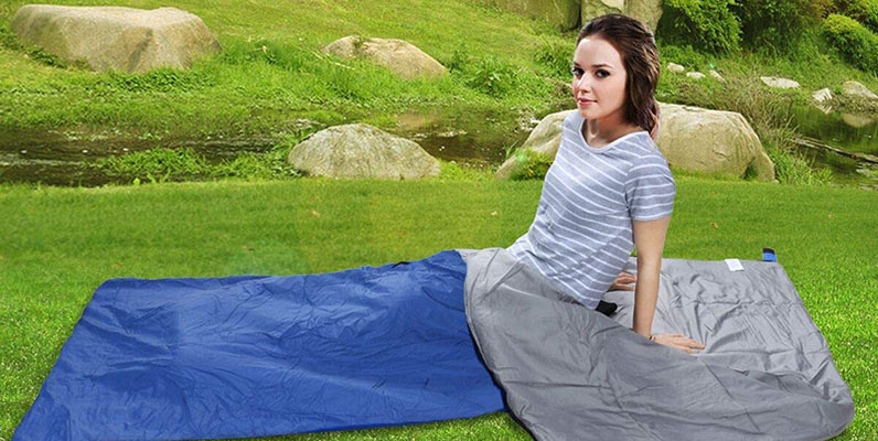 ECOOPRO Warm Weather camping sleeping bag.