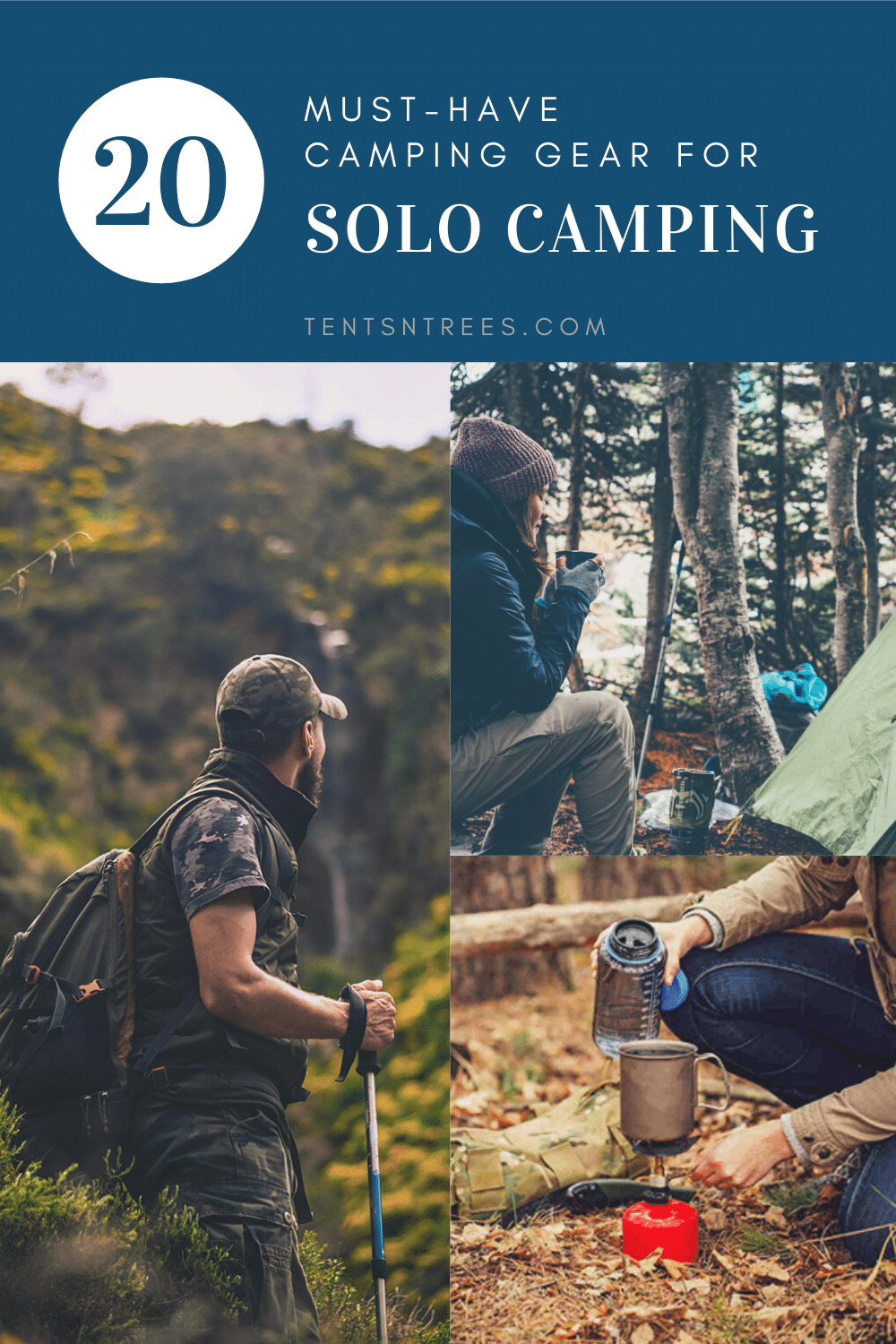 Solo Camping Gear | 20 Must-Have Items for Solo Camping