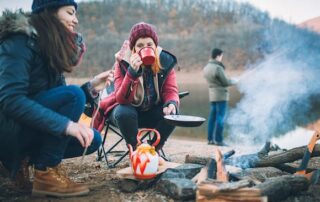 Tips to stay warm while camping