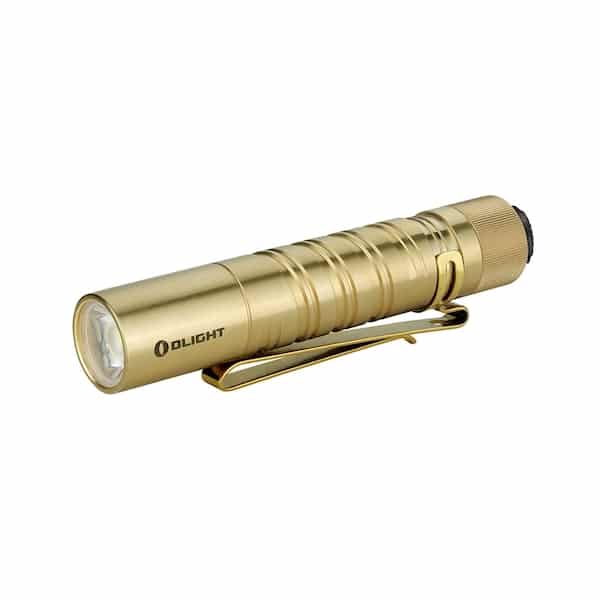 Olight i5T EOS Brass Flashlight Review