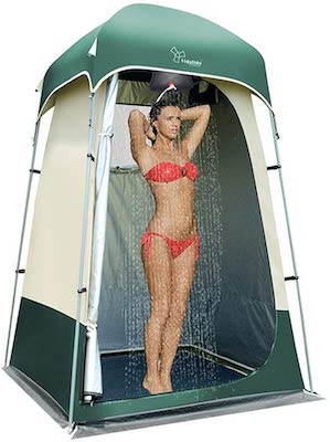 Best shower tents for camping
