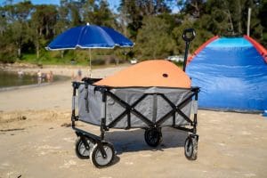 Use a Foldable Camping Cart