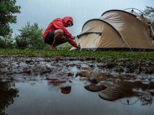Waterproof tent
