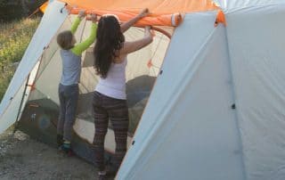 How to clean a tent after camping