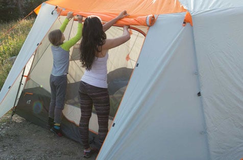 How to clean a tent after camping