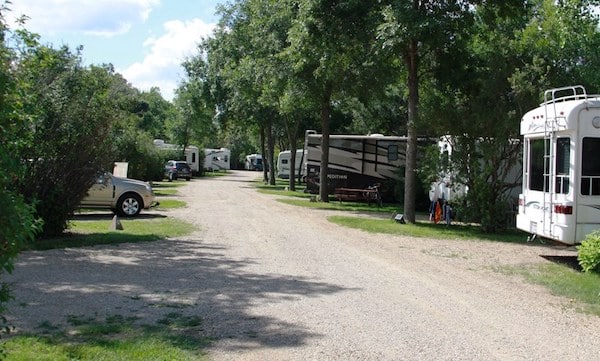 Bismarck KOA Campground in North Dakota