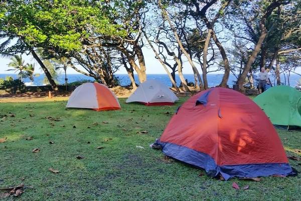 Best places to go camping in Hawaii, Maui Tent Ohana